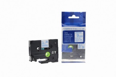 Value Compatible Brother P-Touch TZE-223 Labelling Tape Cassette Blue on White also for TZ-223