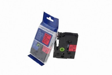 Value Compatible Brother P Touch TZE-431 (YT-431) Labelling Tape Cassette Black on Red also for TZ-431
