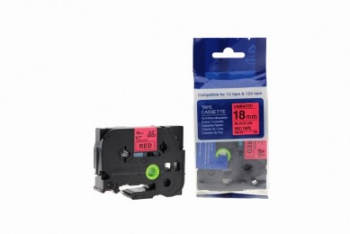 Value Compatible Brother P Touch TZE-441 (YT-441) Labelling Tape Cassette Black on Red also for TZ-441