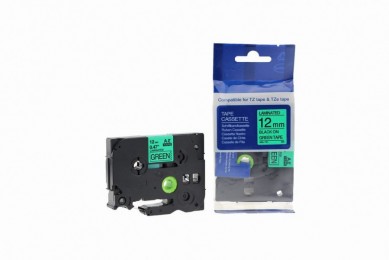 Value Compatible Brother P-Touch TZE-731 Labelling Tape Cassette Black on Green also for TZ-731