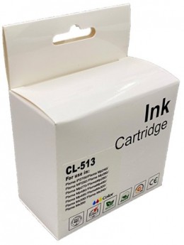 Value Remanufactured Canon CL513 High Yield Tri-Colour Ink Cartridge [R-CL-513]