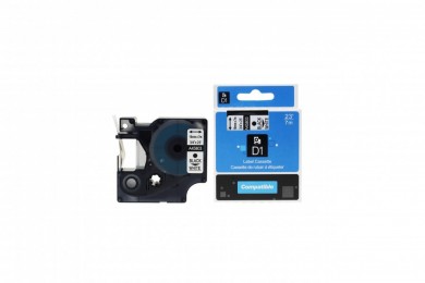 Value Compatible Dymo 45803 S0720830 Labelling Tape Cassette Black on White