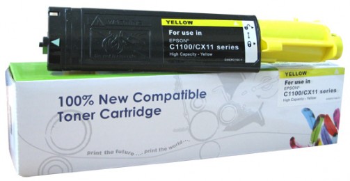 Value Remanufactured Epson C1100 Yellow Toner Cartridge SO50187