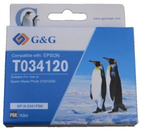 Value Compatible Epson T0341 Black Ink Cartridge T034140