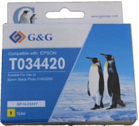 Value Compatible Epson T0344 Yellow Ink Cartridge T034440