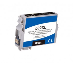 Value Compatible Epson 502XLBK High Capacity Black Ink Cartridge C13T02W14010