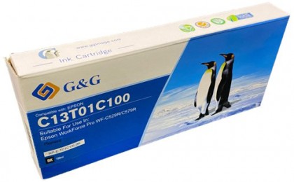 Value Compatible Epson C13T01C100 Black Ink Cartridge