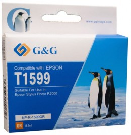 Value Compatible Epson T1599 Orange Ink Cartridge C13T159940