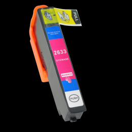 Value Compatible Epson T2633 (26XL) Magenta High Capacity Ink T26334010 also for T26134010 [E2633]