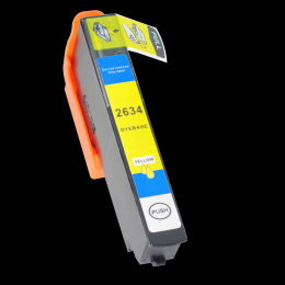 Value Compatible Epson T2634 (26XL) Yellow High Capacity Ink T26344010 also for T26144010 [E2634]