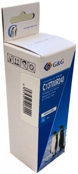 Value Compatible Epson 106 Ecotank Cyan Ink Bottle C13T00R240