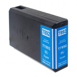 Value Compatible Epson T7892XXL Extra High Capacity Cyan Ink Cartridge T789240