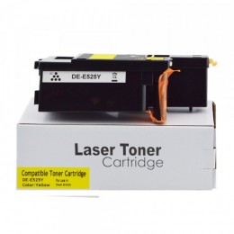 Value Remanufactured Dell E525W Yellow Toner 593-BBLV also for 593-BBJW