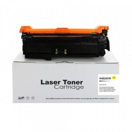 Value Remanufactured HP Laserjet 500 Yellow CE402A Toner 507A also for Canon 732