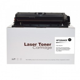 Value Remanufactured HP M651 CF320A Black Toner also for 652