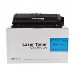 Value Remanufactured HP M651 CF331A Cyan Toner also for 654A
