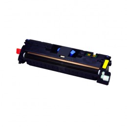 Value Remanufactured HP 2500 Yellow Q3962A Toner Cartridge also for C9702A Canon EP701Y