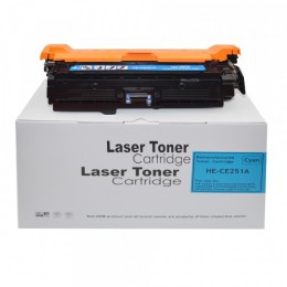 Value Remanufactured HP CP3525 CE251A Cyan Toner HP 504A also for Canon 723C