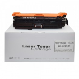 Value Remanufactured HP CP3525 CE250A Black Toner HP 504A also for Canon 723BK