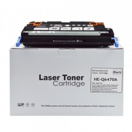 Value Remanufactured HP Laserjet 3600 Black Q6470A Toner also for Canon 711 EP711BK