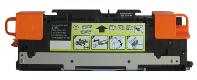 Value Remanufactured HP Laserjet 3700 Yellow Q2682A Cartridge