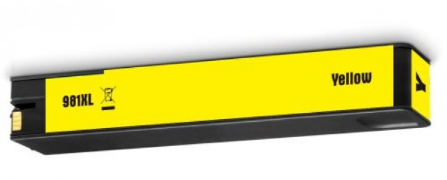 Value Remanufactured HP 981X High Capacity Yellow Ink Cartridge L0R11A HP 981X