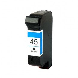 Value Remanufactured HP 51645A Black Inkjet Cartridge [R-HP45(51645)]