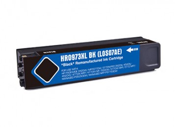 Value Remanufactured HP PageWide Pro 452 High Capacity Black Ink Cartridge L0S07AE HP 973X