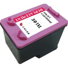 Value Remanufactured HP CH564EE High Yield Colour Ink Cartridge No 301XL [R-HP301C XL(CH564EE)]