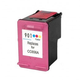 Value Remanufactured HP CC656EE Colour Ink Cartridge No 901XL