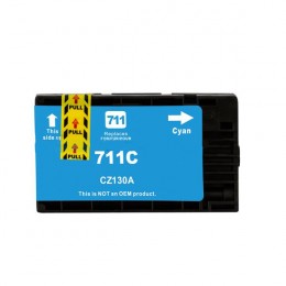 Value Compatible HP CZ130A High Capacity Cyan Ink Cartridge No HP 711
