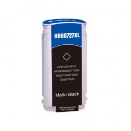 Value Remanufactured HP 727MBK Matte Black Wide Format Ink Cartridge B3P22A