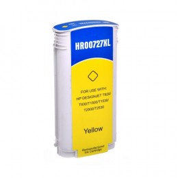 Value Remanufactured HP 727Y Yellow Wide Format Ink Cartridge B3P21A