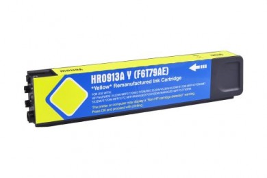 Value Remanufactured HP PageWide Pro 352 Yellow Ink Cartridge F6T79AE HP 913A