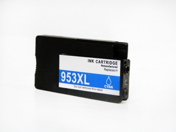 Value Remanufactured HP F6U16AE High Capacity Cyan Ink Cartridge HP 953XL