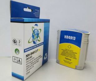 Value Compatible HP Designjet 500 Yellow Ink C4913A Cartridge No 82