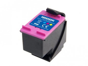 Value Remanufactured HP T6N03AE High Capacity Tri-Colour Ink Cartridge HP 303XL
