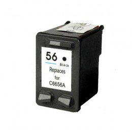 Value Remanufactured HPC6656A Black Ink Cartridge No 56