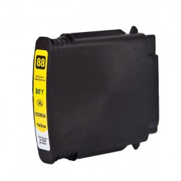 Value Remanufactured HP Deskjet K550 Yellow Ink Cartridge C9393AE No 88XL [88XL Y(C9393)]