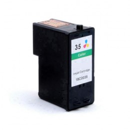 Value Remanufactured Lexmark 18C0035 Colour Ink Cartridge