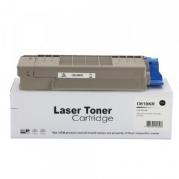 Value Remanufactured OKI C610 Black Toner 44315308