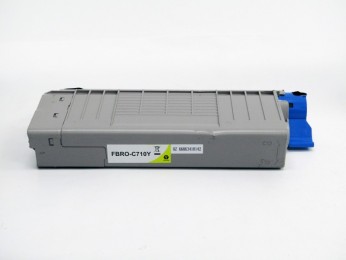 Value Remanufactured OKI C710 Yellow Toner 43866105 44318605