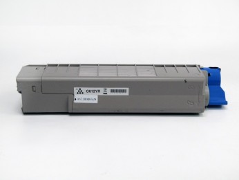Value Remanufactured OKI C612 Yellow Toner 46507505