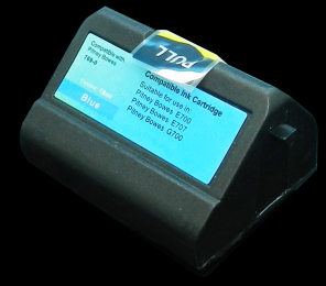 Value Compatible Pitney Bowes E700 769-0 Blue Ink Cartridge 10010-800 also for E74092-001 E74178-00