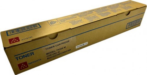 Value Compatible Konica Minolta Bizhub C258 Magenta Toner TN324m A8DA350