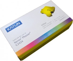 Value Compatible Xerox WorkCentre C2424 3 Yellow Inks 108R00662
