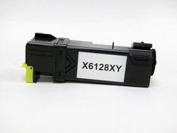 Value Remanufactured Xerox Phaser 6128 Yellow Toner 106R01454
