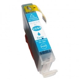 Value Compatible Canon BJC3000 BCI3C Cyan Ink Cartridge also for BCI-3C BCI-5C BCI-6C [CB-3C] alternative image 1