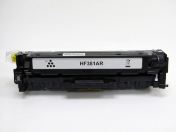 Value Remanufactured HP CF381A Cyan Toner Cartridge also for 312A