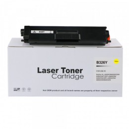 Value Remanufactured Brother TN326Y Yellow Toner High Yield